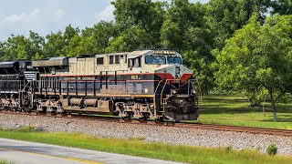 NS 8101 CENTRAL OF GEORGIA leads NS 321 towards Jacksonville FL [upl. by Dnumyar]