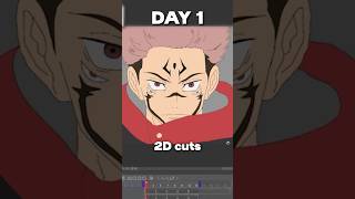 I Worked Like A MAPPA Animator For 72 Hours shorts anime mappa jujutsukaisen gojo sukuna [upl. by Adnwahsal]