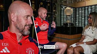 Erik ten Hag EXCLUSIVE preseason interview 🔴 Yoro injury latest transfer insight amp 2425 hopes 🗣 [upl. by Pinzler]