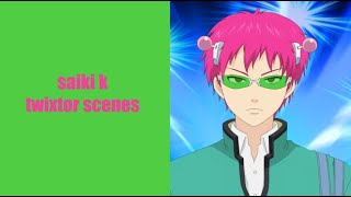 Saiki K  Kusuo Saiki twixtor [upl. by Ahsiad632]