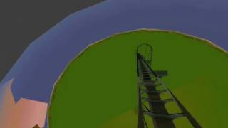 RCT3 Tallest Vertical Drop Roller Coaster  4362 ft tall [upl. by Viradis561]