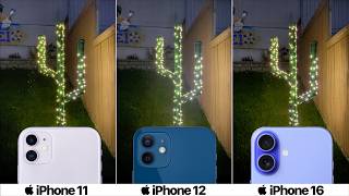 iPhone 11 vs 12 vs 16 CAMERA COMPARISON [upl. by Leunam]