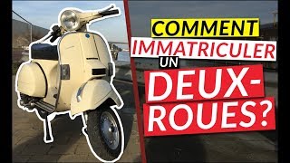 Comment immatriculer un deuxroues sans papier Belgique 2019 [upl. by Sutit148]