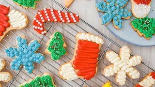 How To Make Perfect Sugar Cookies With Buttercream Frosting  Delish [upl. by Donell]