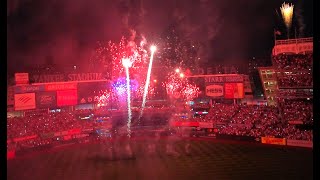 Yankees Stadium Fireworks Night  July 3 2023  4K HDR 60  New York City Bronx NYC [upl. by Ennovy302]