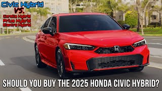 2025 Honda Civic Sport Touring Hybrid Review [upl. by Atse]