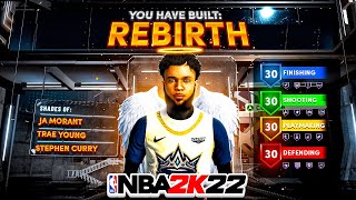 MY REBIRTH BUILD IS BREAKING NBA 2K22 NEW DEMIGOD quot3PT PLAYMAKERquot BUILD ON NBA2K22 BEST BUILD 2K22 [upl. by Elvie]