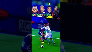 Foden Vs Neymar Vs Ronaldo Vs Céline No Look Challenge👀⚽️ shorts soccer football ronaldo [upl. by Ajnotal]