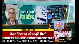 Pankaj Gupta MD amp CEO Pramerica Life Insurance Live on ET Now Swadesh [upl. by Jollanta]