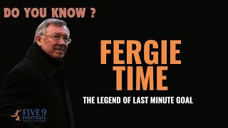 Fergie Time  The Legend of Last Minute Goal [upl. by Aihsekal]