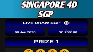 HASIL KELUARAN TOGEL SINGAPORE SGP HARI INI 8 JANUARI 2023 [upl. by Sweyn]