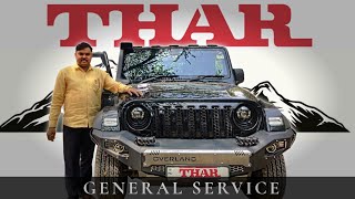 Mahindra THAR Diesel 2023 Model 4x2  General Service amp Check Up  Sajjan Lal  2024 [upl. by Reimer471]