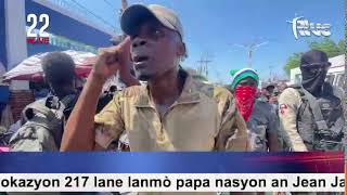 PlizyÃ¨ Ã²ganizasyon politik manifeste nan okazyon 217 lane lanmÃ² papa nasyon an Jean Jacques DESSALLI [upl. by Socram]