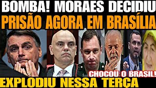 Bomba PRISÃO AGORA EM BRASÍLIA MORAES DECIDIU JAIR BOLSONARO ACABA DE TER ALIADO INTIMADO P PF [upl. by Luciana]