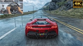 1109HP Ferrari SF90 Stradale  The Crew Motorfest  Steering Wheel Gameplay4K [upl. by Aidnahs]