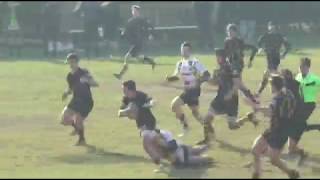 Cameron Joubert Viadana u18 Elite Italy Rugby moment of Magic [upl. by Analise]