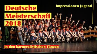 Deutsche Meisterschaft im Karnevalistischen Tanzsport 2018  Jugend Interviews und Impressionen [upl. by Morly]