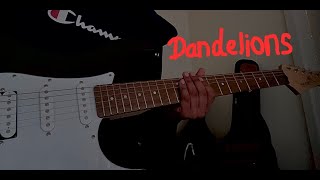 Dandelions electric guitar cover [upl. by Charbonneau]