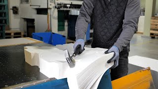 Paper Packaging Factory in Korea That Machines Make Automatically [upl. by Haraj]