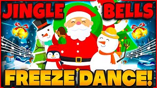 🎄 Jingle Bells Freeze Dance 🎄 Brain Break 🎄 Christmas 🎄 Just Dance [upl. by Mahtal]