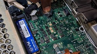 How to replace the CMOS battery in an All in one PC tech [upl. by Haneehs734]