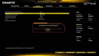 Enable TPM and Secure Boot  Gigabyte UEFI BIOS Intel Rambo Tech [upl. by Clemente]