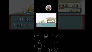 pokemon sapphire secret base battle vs rich boy metapod pokemon metapod secretbase nostalgic [upl. by Ettenim]