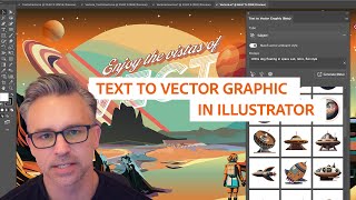 Mind Blowing Text to Vector in Adobe Illustrator [upl. by Eceinhoj]