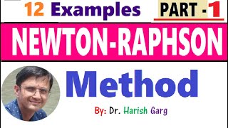 NewtonRaphson Method and Examples  Part 1 [upl. by Oech]