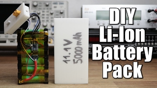 Make your own LiIon Battery Pack [upl. by Ahsikat]