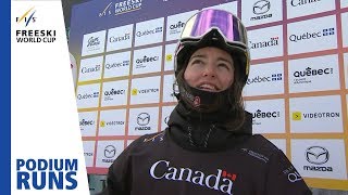 Mathilde Gremaud  Ladies Big Air  Quebec  1st place  FIS Freeski [upl. by Homans]