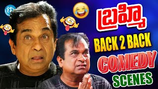 Brahmanandam  Brahmi BackToBack Hit Comedy Scenes  Telugu Comedy  Latest Comedy Scenes [upl. by Conyers817]