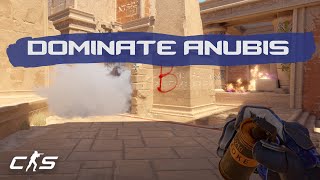 CS2 Anubis  Essential SMOKES for B SITE [upl. by Norramic]