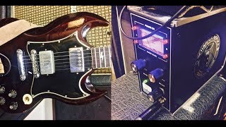 SoloDallas EX Schaffer Replica Tower on 1959 SL With Gibson SG on 008s  Angus Young 1980 [upl. by Moorefield526]