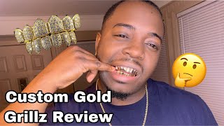 Custom Gold Grillz Review [upl. by Shreve711]