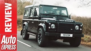 Land Rover Defender Works V8 review  the best Defender EVER [upl. by Ahsienauq713]