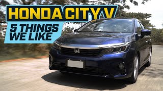 2024 Honda City V with Honda Sensing 5 Things we like  Top Gear Philippines [upl. by Daniella]