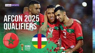 Morocco vs Central Africa Republic  AFCON 2025 Qualifiers HIGHLIGHTS  121024  beIN SPORTS USA [upl. by Eladnek]