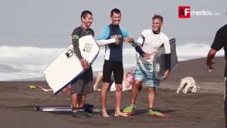 TORNEO DE BODYBOARDLONGBOARD Y SURF EN EL PARAÍSO [upl. by Bolan]