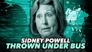 Trump Allies Say Theyre ALL Throwing Sidney Powell Under The Bus [upl. by Aerdna]