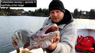 Fiskeskolen sesong 1 episode 4 Agnfiske etter lange [upl. by Atnoed]