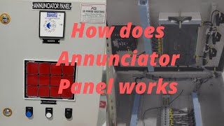 Annunciator Panel Working Principle  Circuit Diagram  Electrical Panel Basics  Hindi [upl. by Quintina]