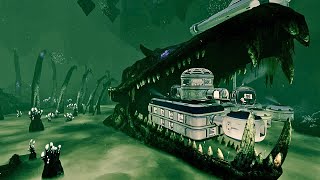 Subnautica Base Tour Alterra Lab Hidden Inside a Gargatuan Skull in the Lost River [upl. by Ecinnaj]