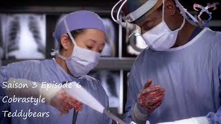 Greys Anatomy S3E06  Cobrastyle  Teddybears [upl. by Somisareg99]