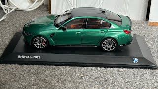 Minichamps 118 BMW M3 Unboxing [upl. by Eluj]