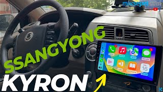 SSANGYONG KYRON 2012 MODEL 20082013 ANDROİD MULTİMEDYA SİSTEMİ  ssangyong kyron carplay [upl. by Lucie]