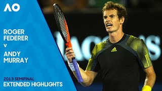 Roger Federer v Andy Murray Extended Highlights  Australian Open 2013 Semifinal [upl. by Witherspoon]