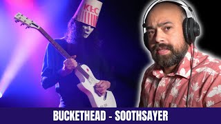 Buckethead Reaction Classical Guitarist Reacts to Buckethead Soothsayer Live  Gothic [upl. by Westney]