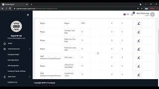 HR Manager Dashboard Panel  HR Payroll  BFinit White Label [upl. by Hays637]