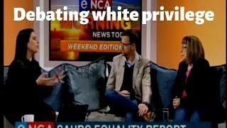 Debating white privilege with Terry OakleySmith [upl. by Eenhpad35]